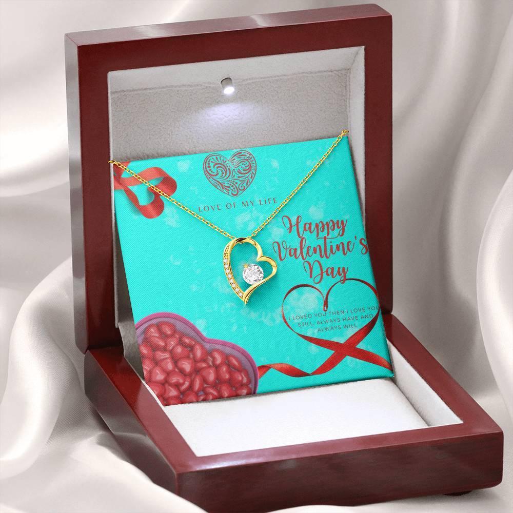 Forever Love Necklace for the Love of your Love - Happy Valentine's Day - Camili Bel Creations Gift Shop