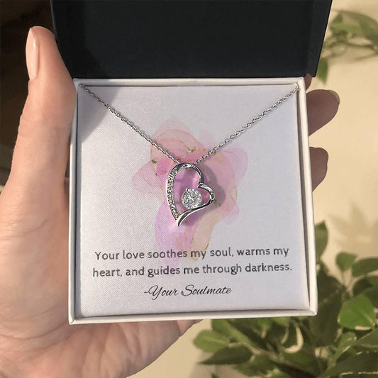 Forever Love Necklace Pendant Gift For Soulmate - Camili Bel Creations Gift Shop