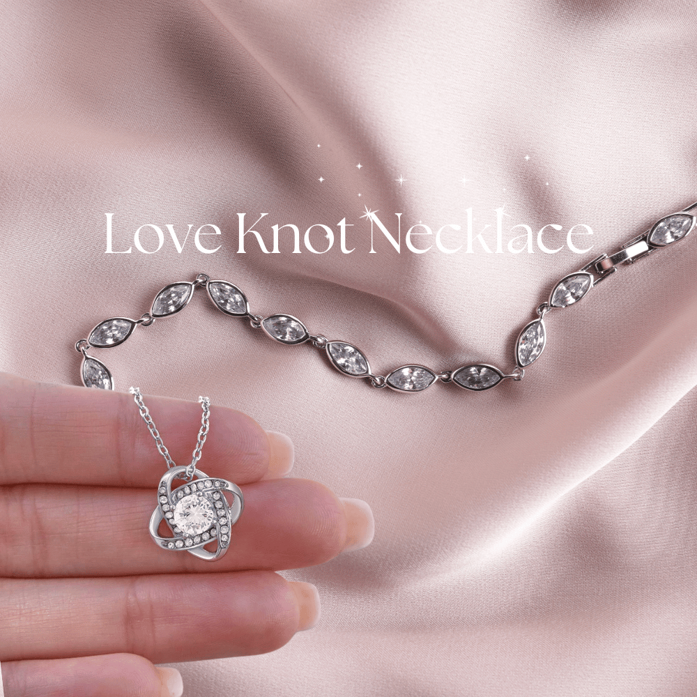Love Knot Necklace - Camili Bel Creations Gift Shop
