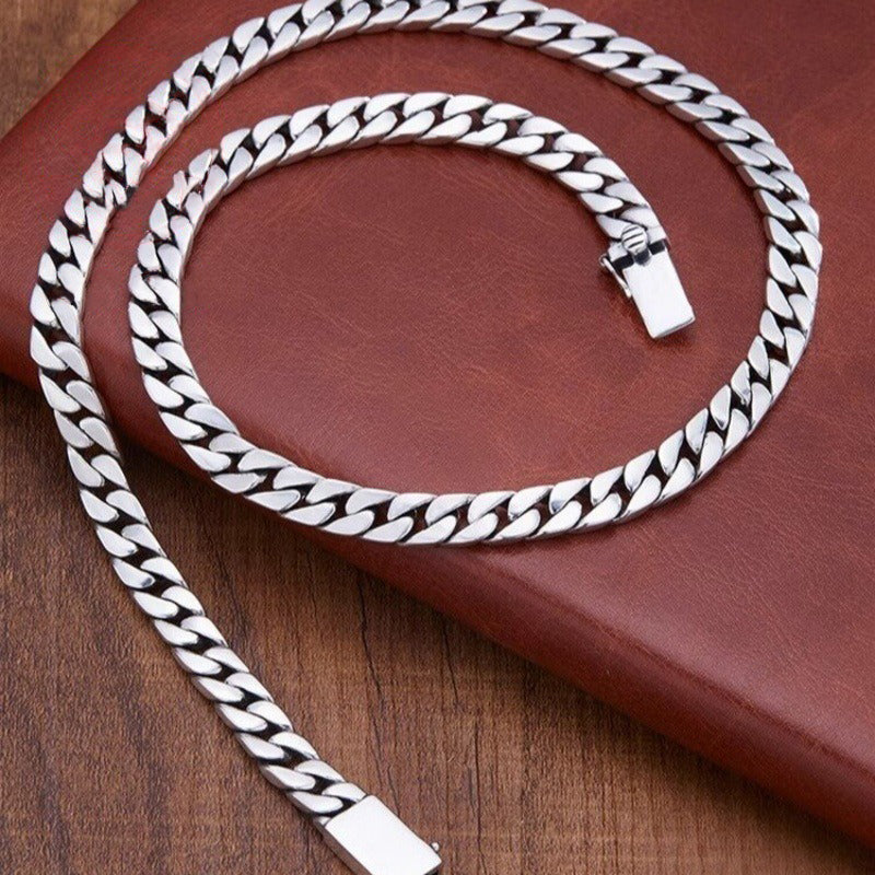 Cuban link chain necklace for men - bold statement hip-hop style jewelry
