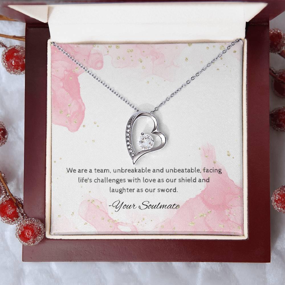 Forever Love Necklace Pendant Gift For Soulmate - Camili Bel Creations Gift Shop