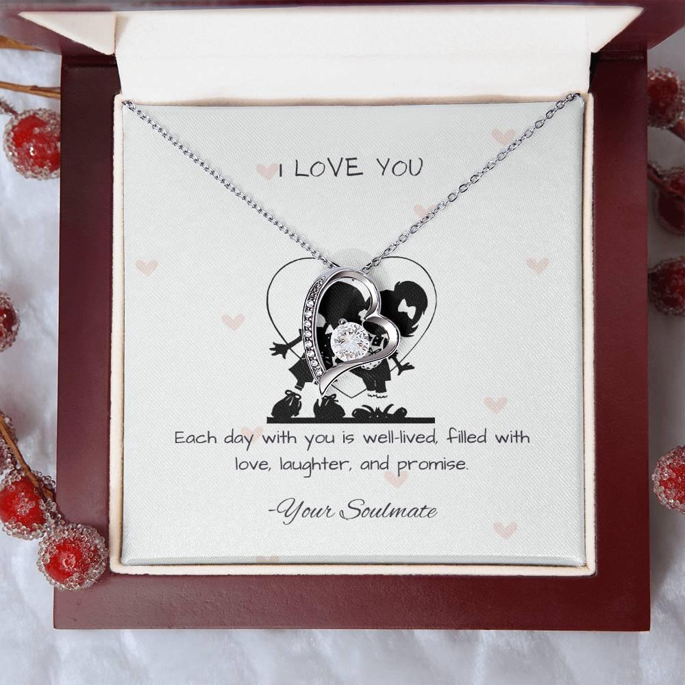 Forever Love Necklace Pendant Gift For Soulmate - Camili Bel Creations Gift Shop