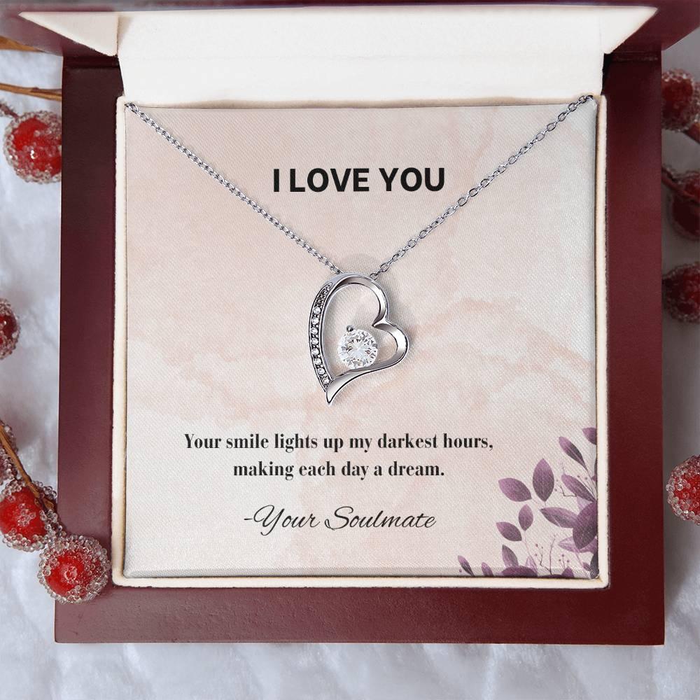 Forever Love Necklace Pendant Gift For Soulmate - Camili Bel Creations Gift Shop