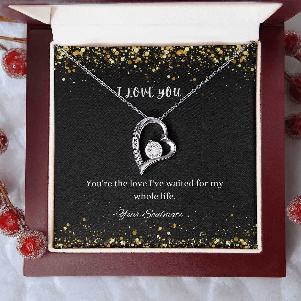 Forever Love Necklace Pendant Gift For Soulmate - Camili Bel Creations Gift Shop