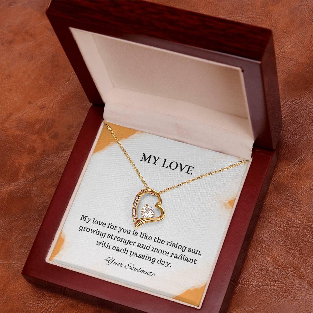 Forever Love Necklace Pendant Gift For Soulmate - Camili Bel Creations Gift Shop