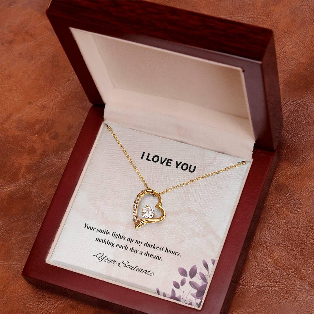 Forever Love Necklace Pendant Gift For Soulmate - Camili Bel Creations Gift Shop