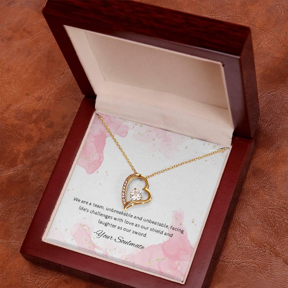 Forever Love Necklace Pendant Gift For Soulmate - Camili Bel Creations Gift Shop