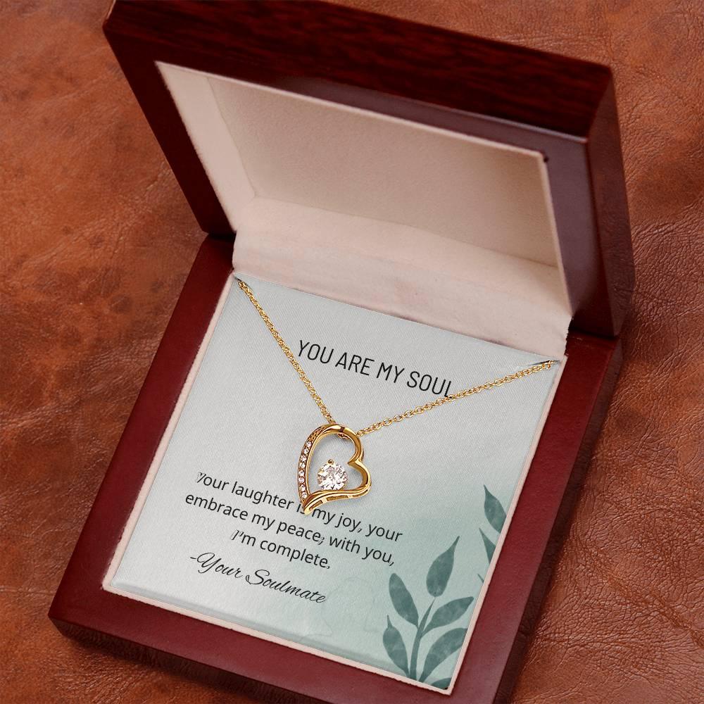Forever Love Necklace Pendant Gift For Soulmate - Camili Bel Creations Gift Shop