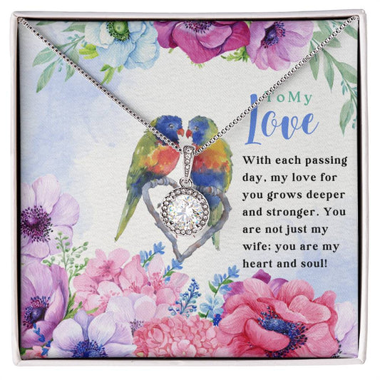 Eternal Hope Necklace: A Timeless Gift to Melt Her Heart - Camili Bel Creations Gift Shop