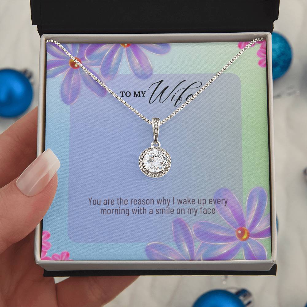 Eternal Hope Necklace 14K I Sweet reminder gift from a husband to his wife. - Camili Bel Creations Gift Shop