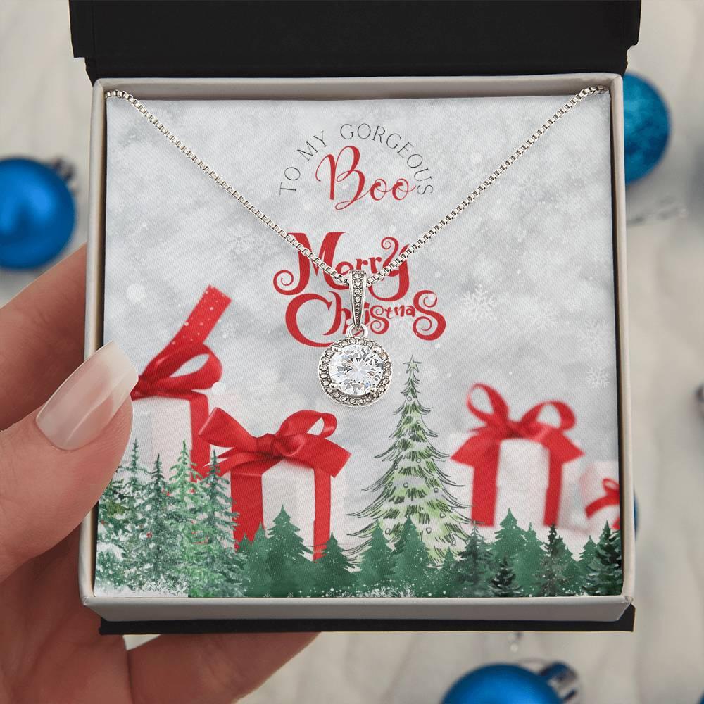 Eternal Hope Necklace I To My Boo Christmas Necklace I Christmas Gift From Husband - Camili Bel Creations Gift Shop
