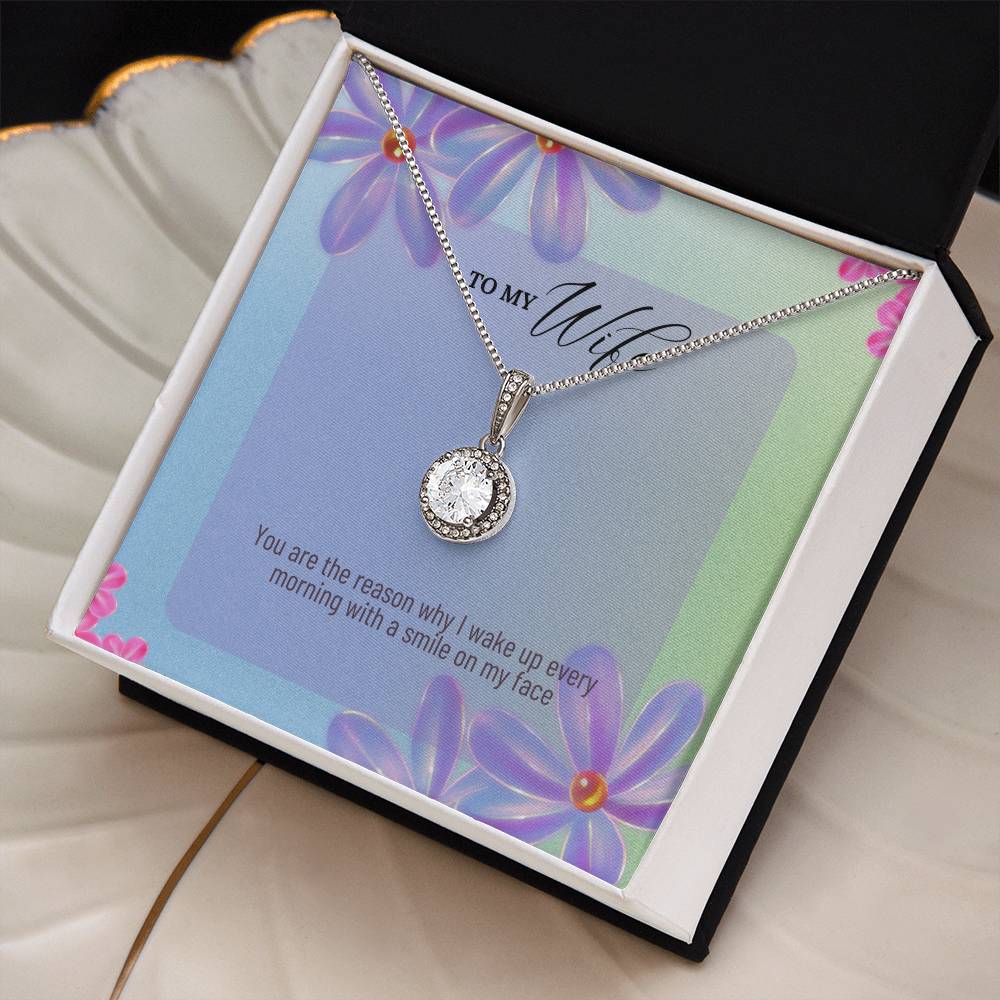 Eternal Hope Necklace 14K I Sweet reminder gift from a husband to his wife. - Camili Bel Creations Gift Shop