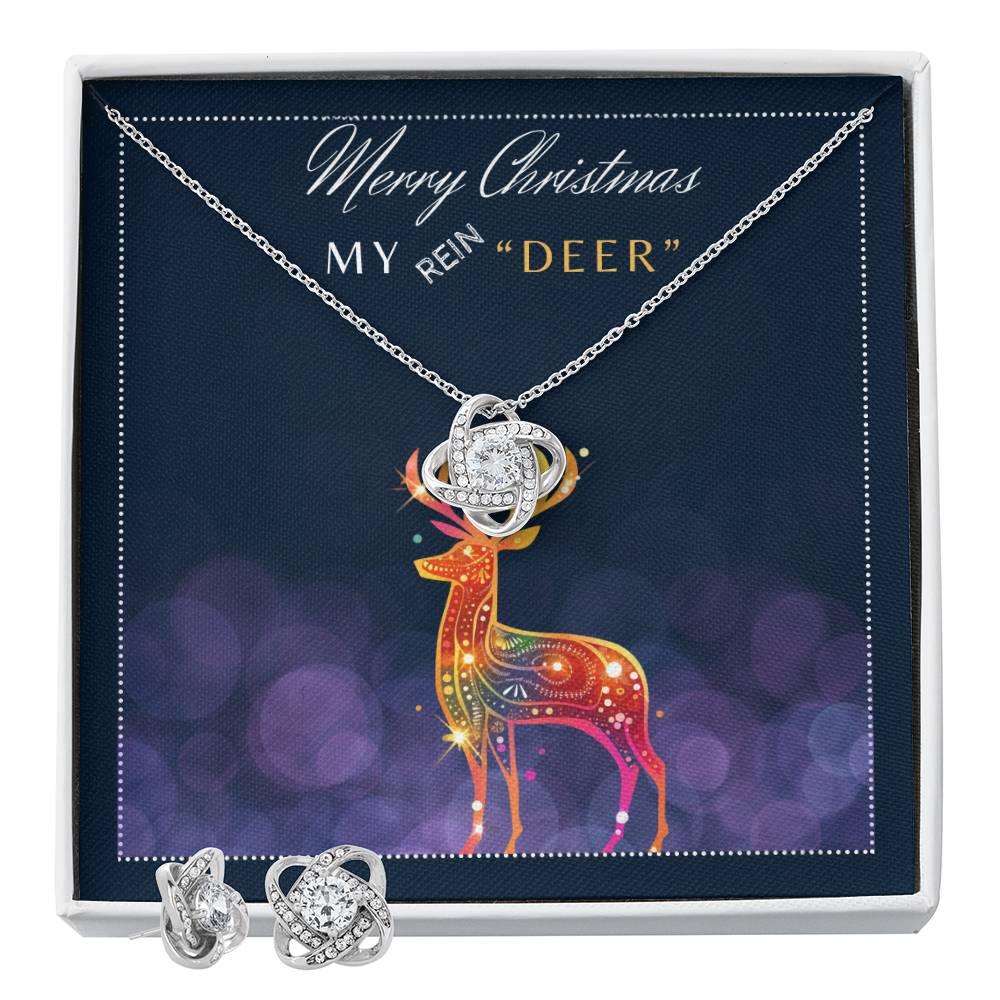 Love Knot Necklace 14K I To My Wife - Camili Bel Creations Gift Shop