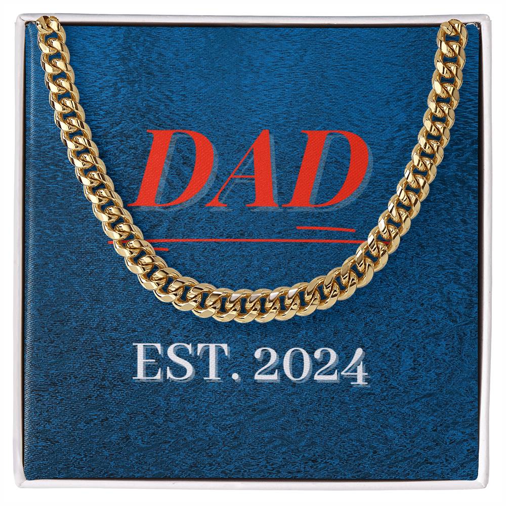 14K Gold Cuban Link Chain - Epic Gift For Him - Camili Bel Creations Gift Shop