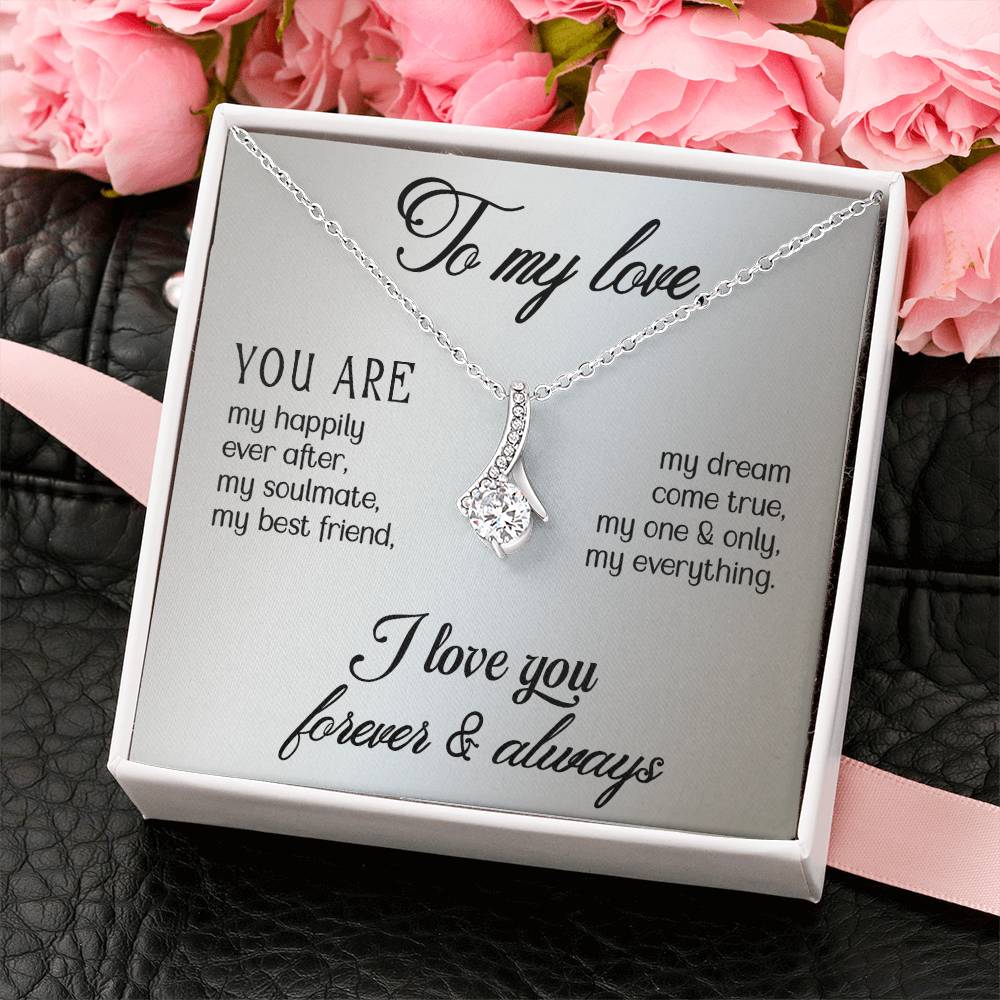 To My Love - Exquisite Alluring Beauty Necklace - Gift For Soulmate - Camili Bel Creations Gift Shop