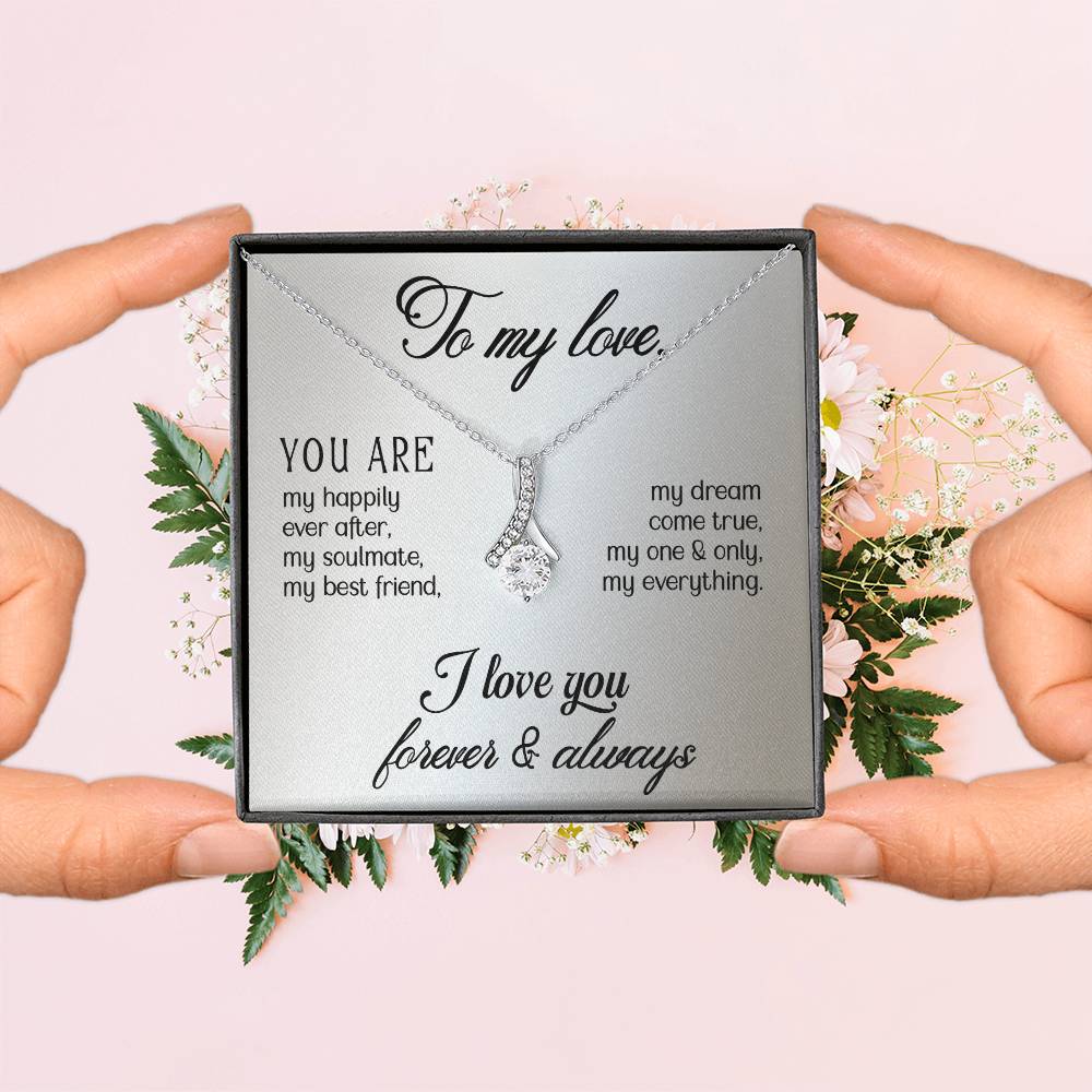 To My Love - Exquisite Alluring Beauty Necklace - Gift For Soulmate - Camili Bel Creations Gift Shop