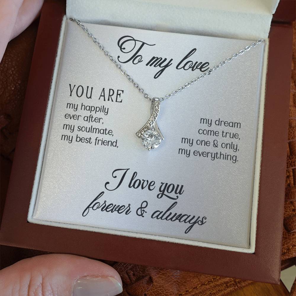 To My Love - Exquisite Alluring Beauty Necklace - Gift For Soulmate - Camili Bel Creations Gift Shop