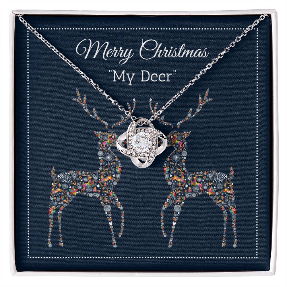 Love Knot Necklace: The Perfect Christmas Gift for Your Wife For Christmas - Camili Bel Creations Gift Shop