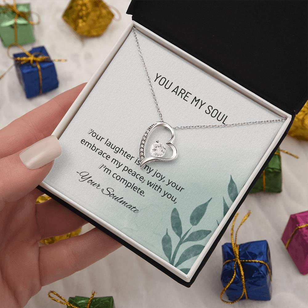 Forever Love Necklace Pendant Gift For Soulmate - Camili Bel Creations Gift Shop