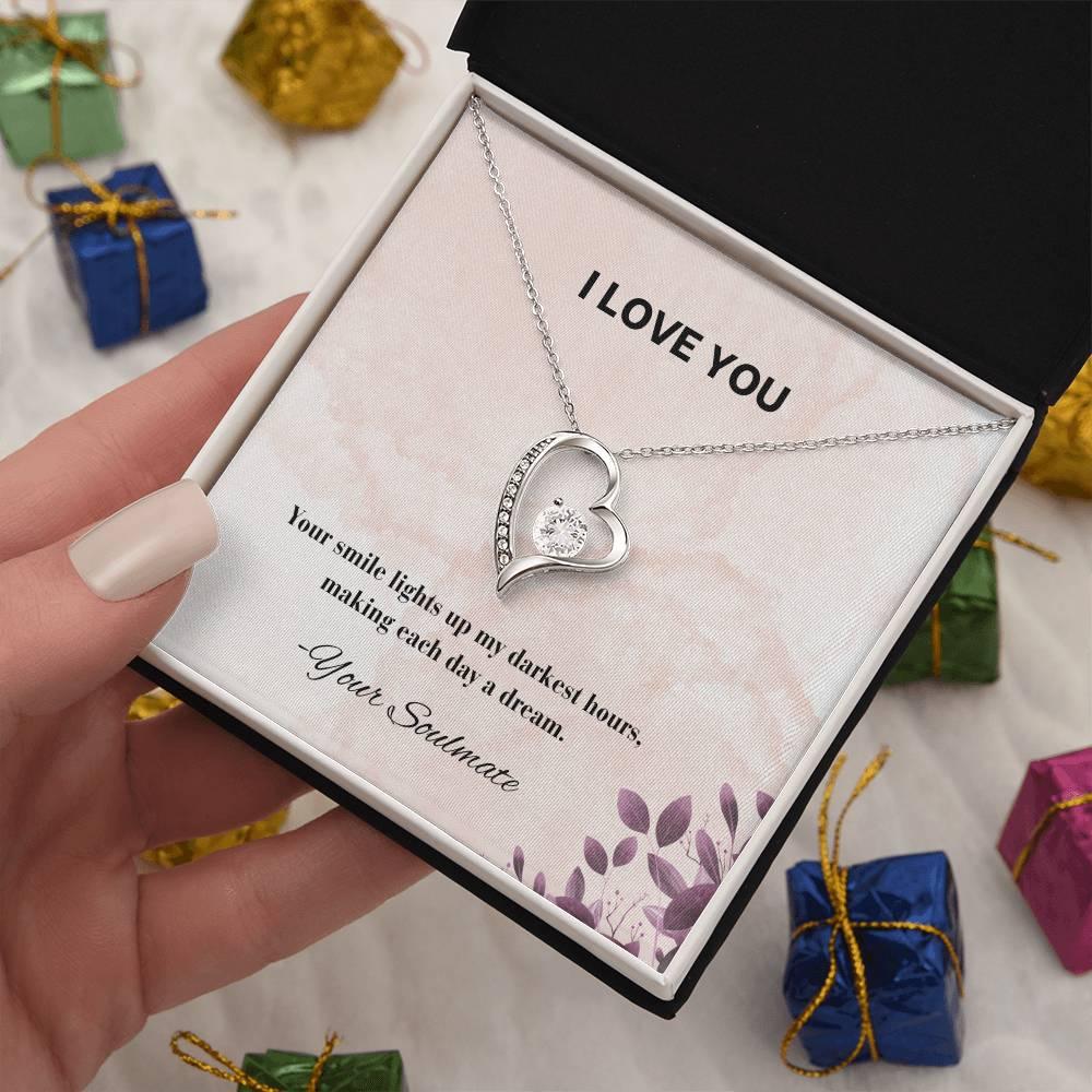 Forever Love Necklace Pendant Gift For Soulmate - Camili Bel Creations Gift Shop