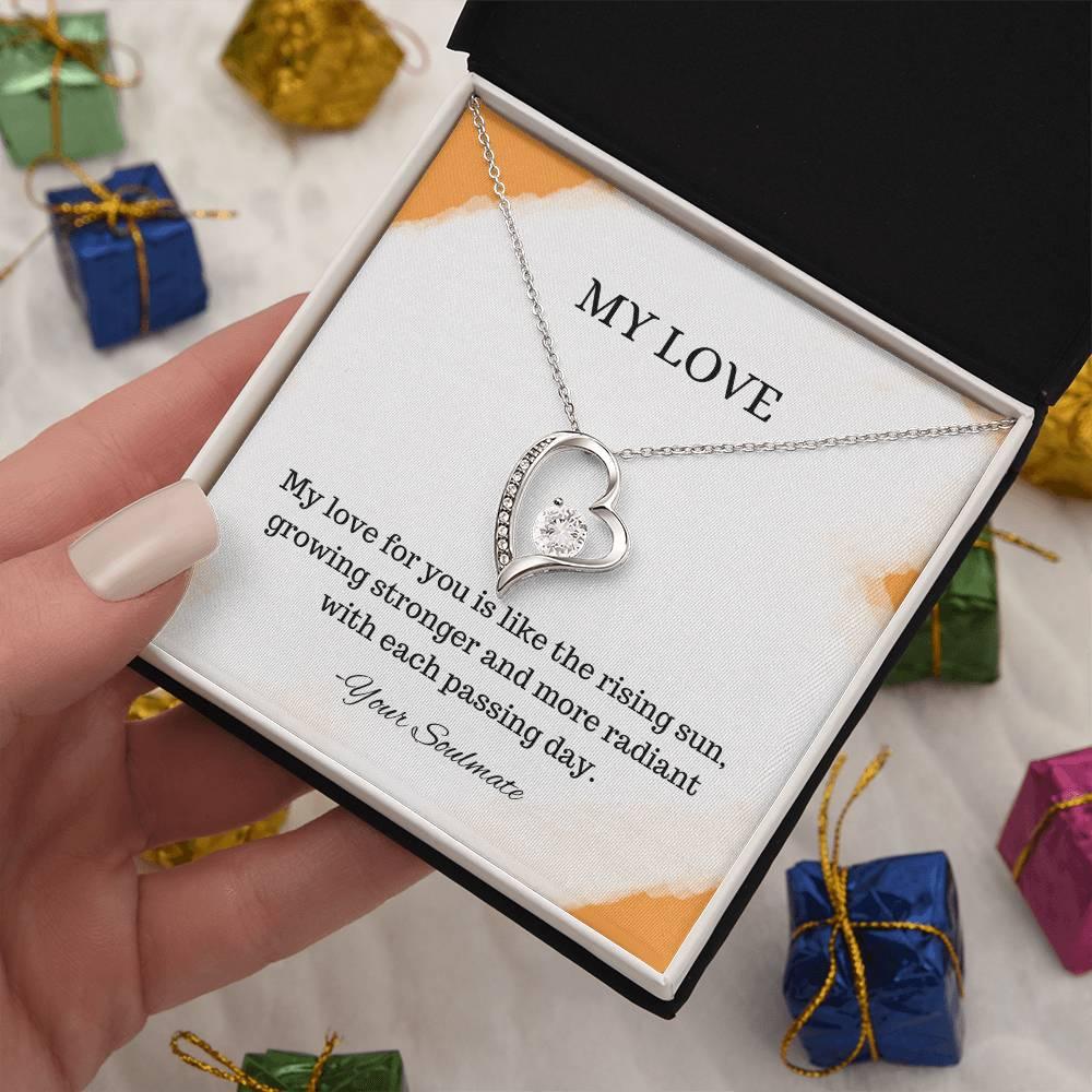 Forever Love Necklace Pendant Gift For Soulmate - Camili Bel Creations Gift Shop