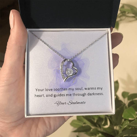 Forever Love Necklace Pendant Gift For Soulmate - Camili Bel Creations Gift Shop