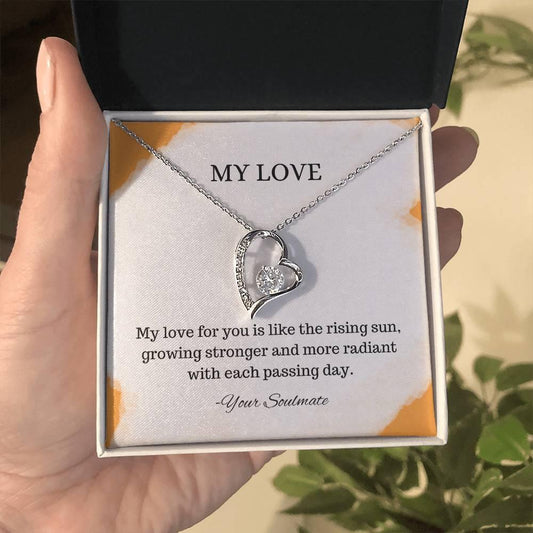 Forever Love Necklace Pendant Gift For Soulmate - Camili Bel Creations Gift Shop