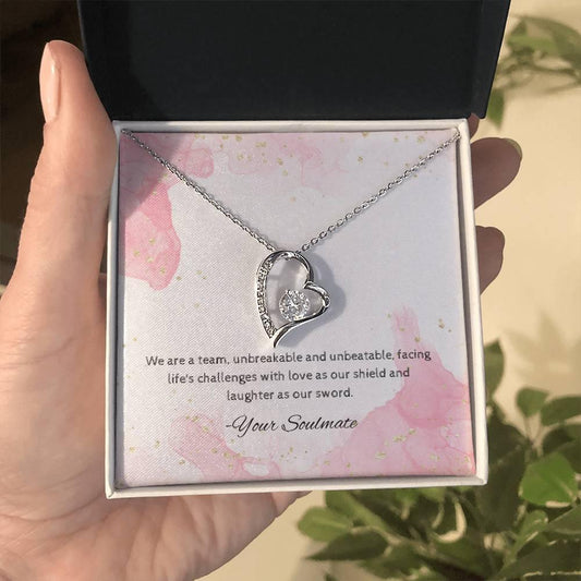 Forever Love Necklace Pendant Gift For Soulmate - Camili Bel Creations Gift Shop