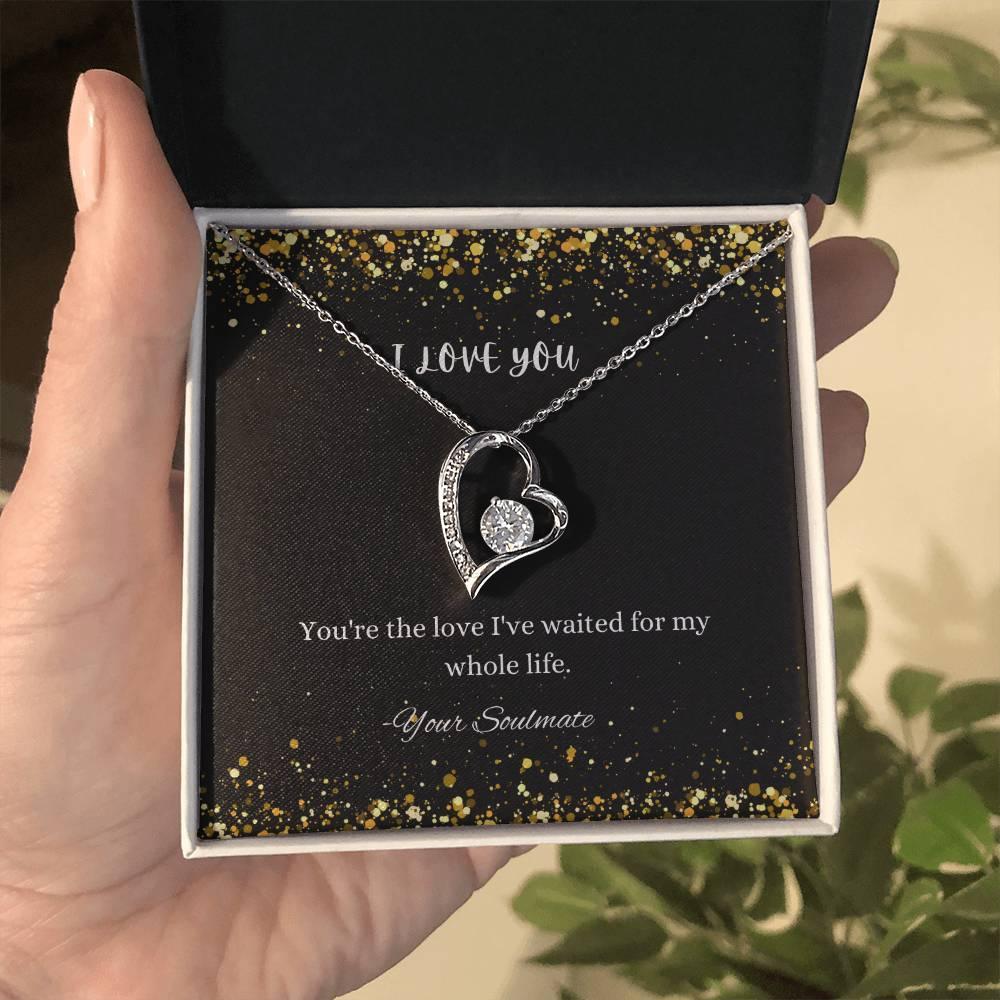 Forever Love Necklace Pendant Gift For Soulmate - Camili Bel Creations Gift Shop
