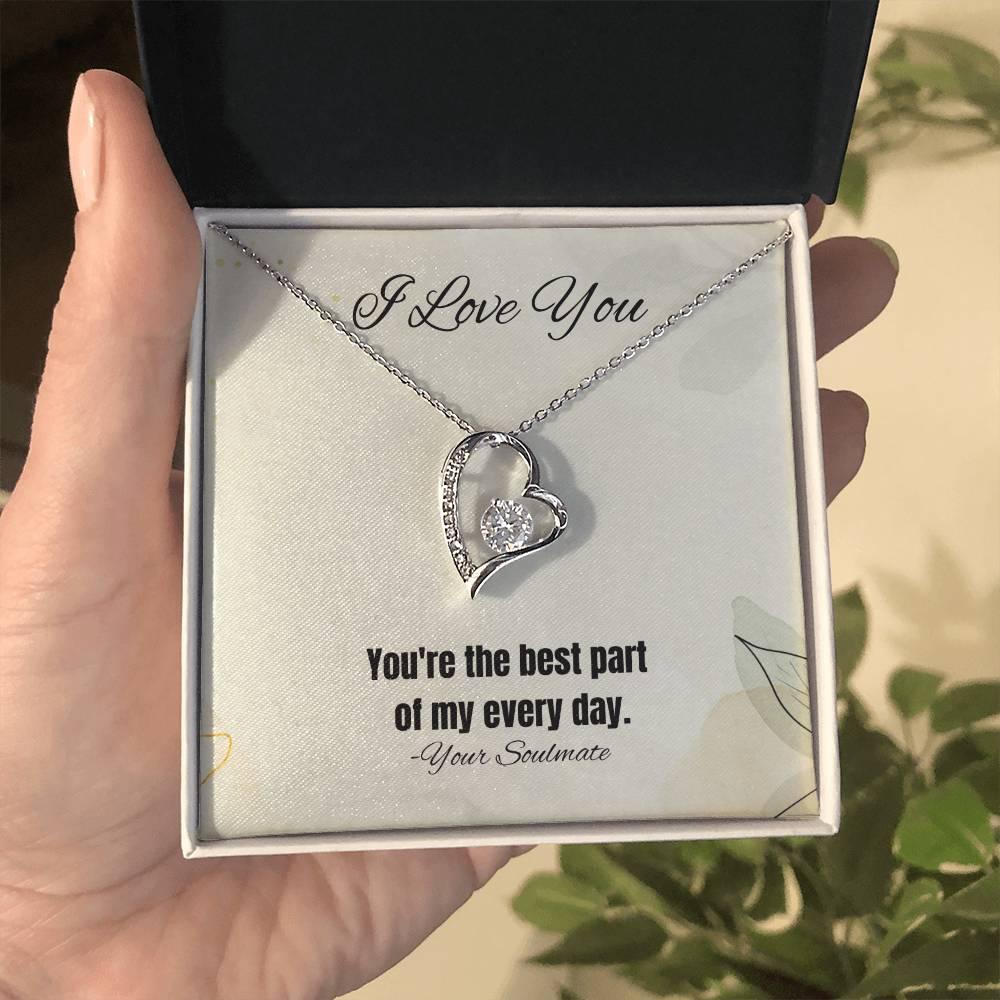 Forever Love Necklace Pendant Gift For Soulmate - Camili Bel Creations Gift Shop