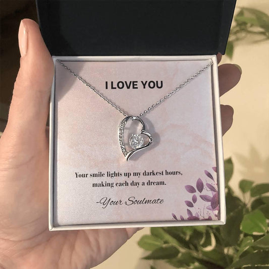 Forever Love Necklace Pendant Gift For Soulmate - Camili Bel Creations Gift Shop