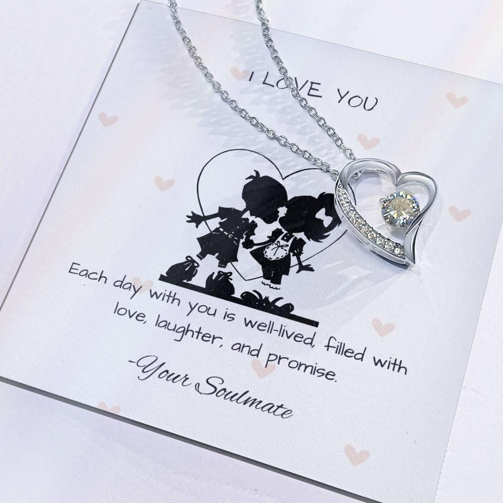Forever Love Necklace Pendant Gift For Soulmate - Camili Bel Creations Gift Shop
