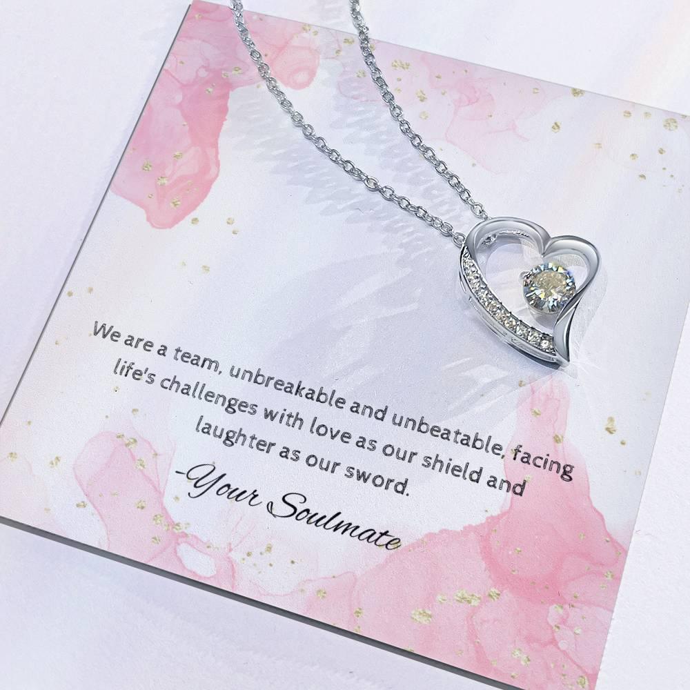 Forever Love Necklace Pendant Gift For Soulmate - Camili Bel Creations Gift Shop