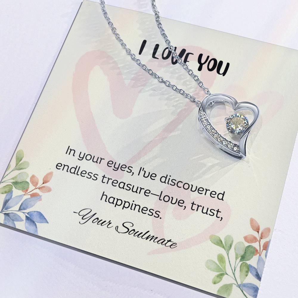 Forever Love Necklace Pendant Gift For Soulmate - Camili Bel Creations Gift Shop