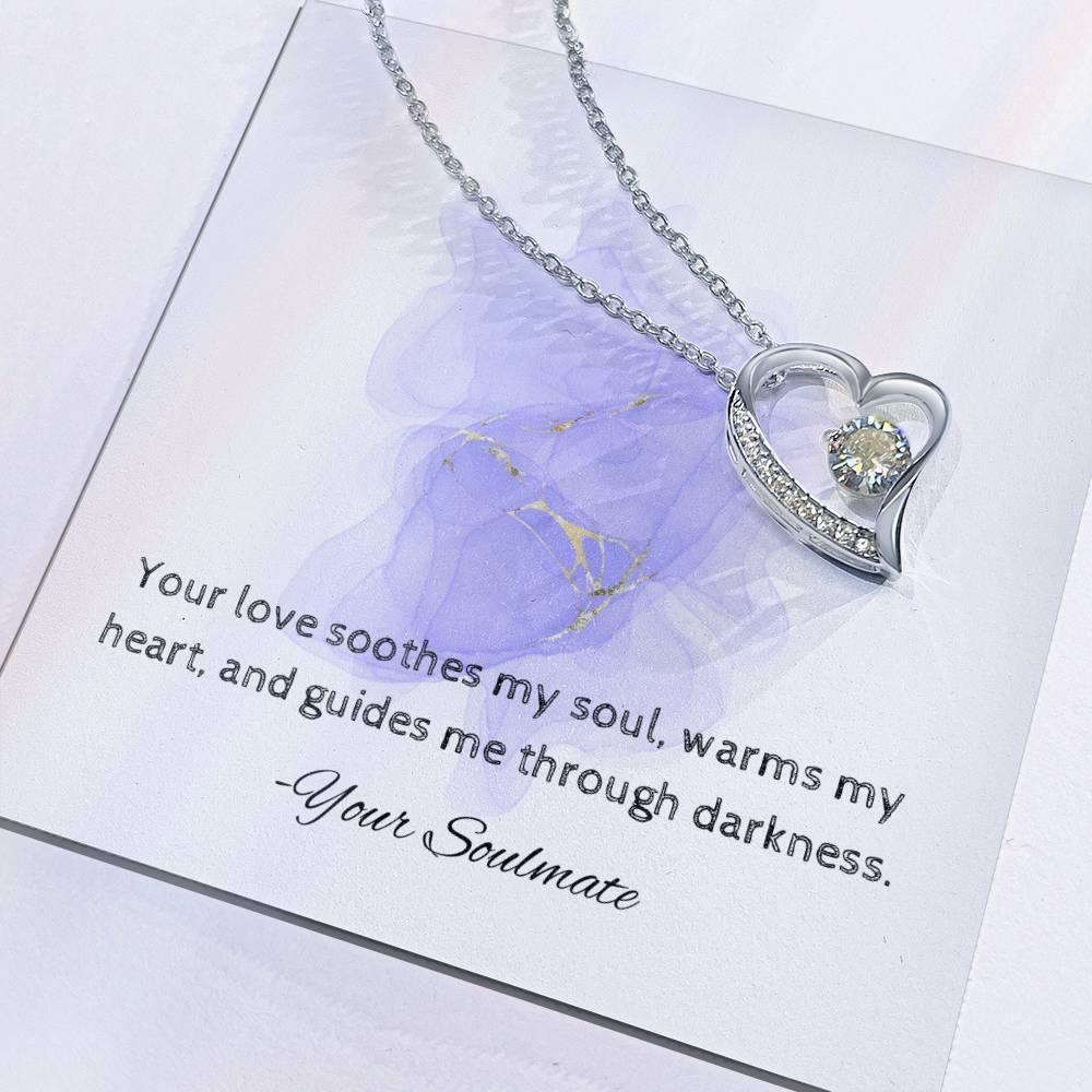 Forever Love Necklace Pendant Gift For Soulmate - Camili Bel Creations Gift Shop