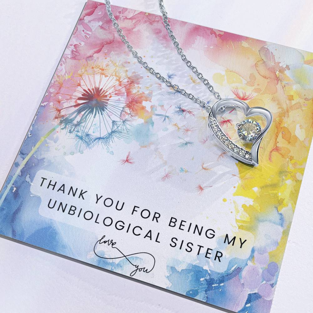 Bonus Sister - Forever Love Necklace - Camili Bel Creations Gift Shop