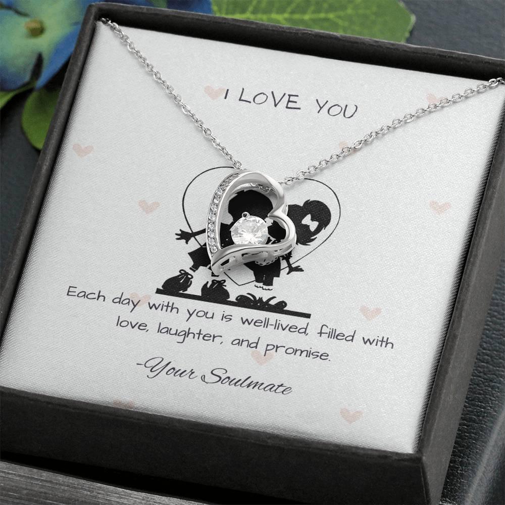 Forever Love Necklace Pendant Gift For Soulmate - Camili Bel Creations Gift Shop