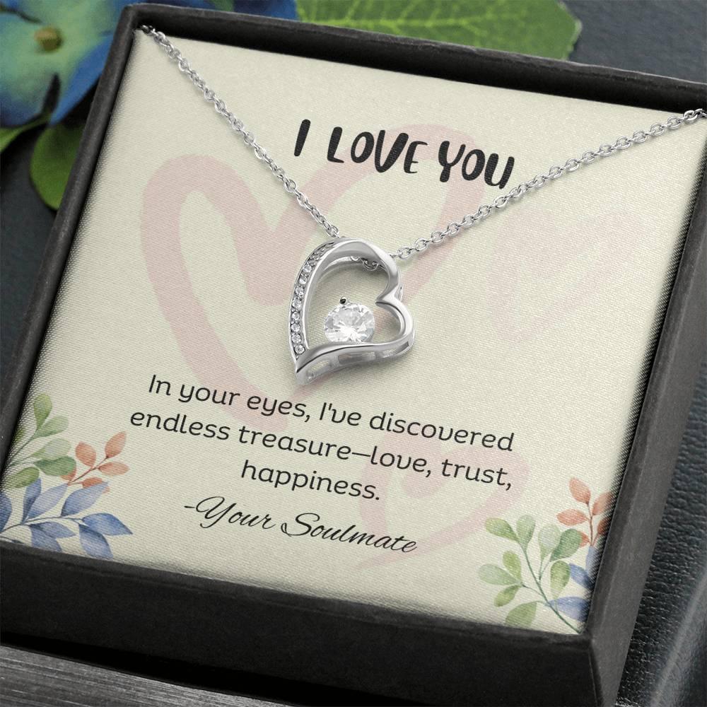 Forever Love Necklace Pendant Gift For Soulmate - Camili Bel Creations Gift Shop