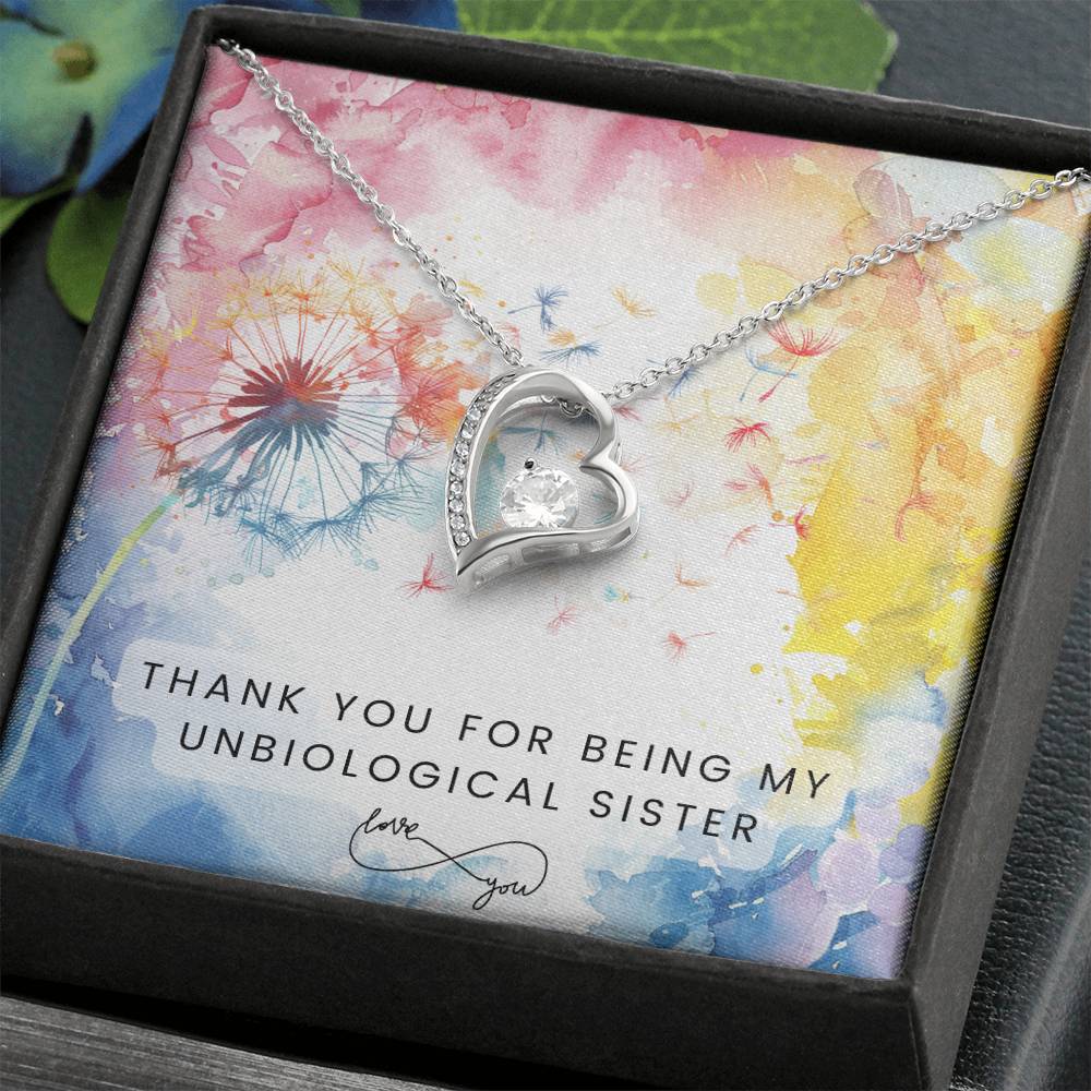Bonus Sister - Forever Love Necklace - Camili Bel Creations Gift Shop