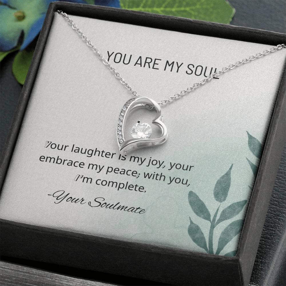 Forever Love Necklace Pendant Gift For Soulmate - Camili Bel Creations Gift Shop