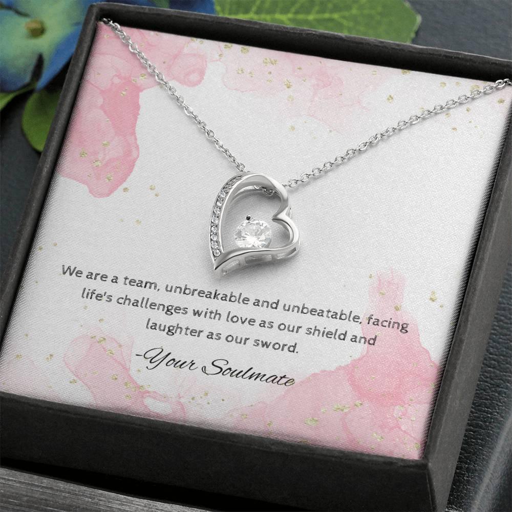 Forever Love Necklace Pendant Gift For Soulmate - Camili Bel Creations Gift Shop