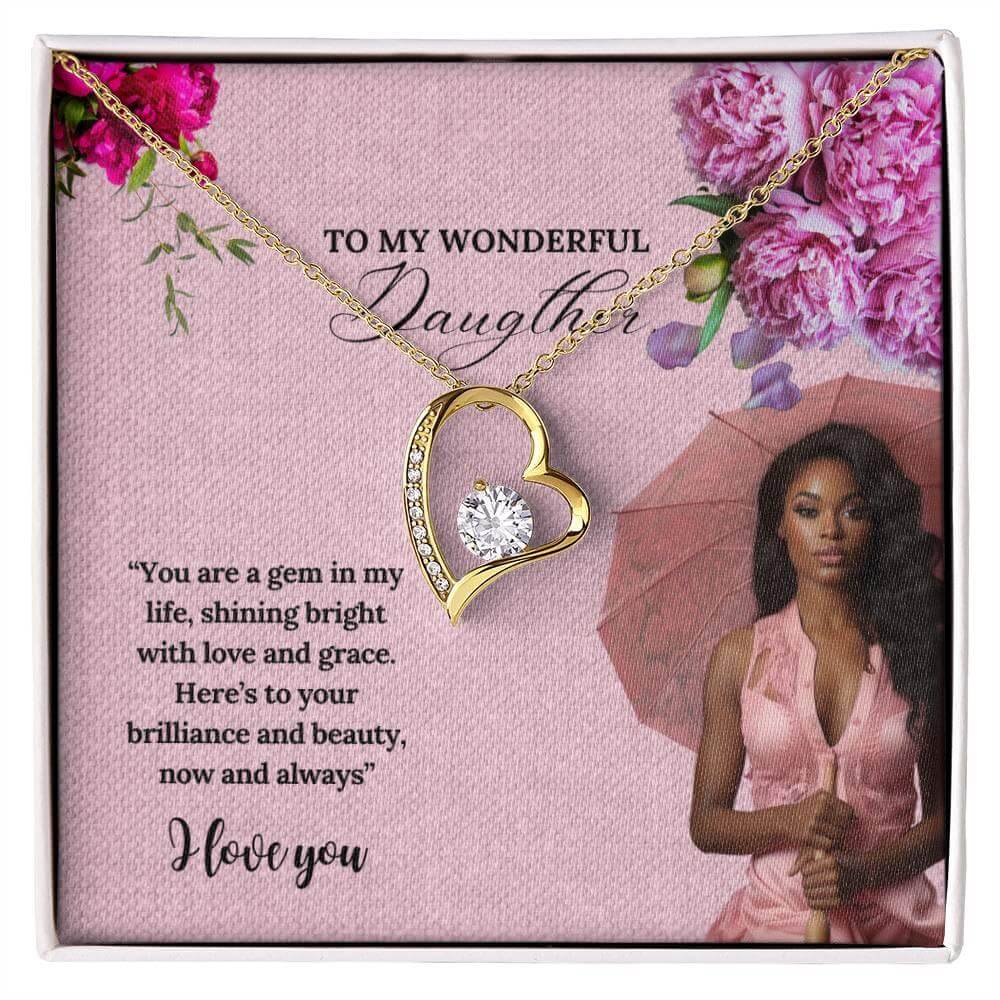 To My Wonderful Daugther I I Love You - Camili Bel Creations Gift Shop
