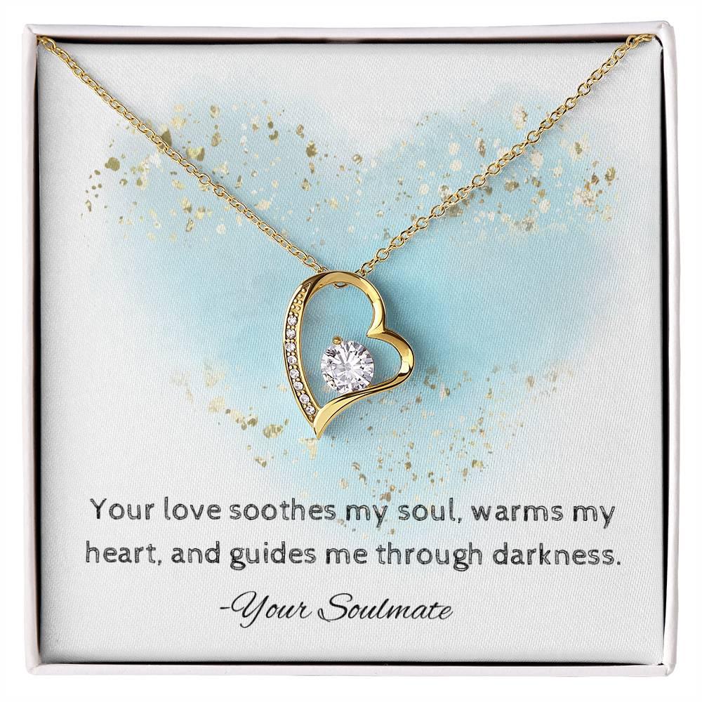 Forever Love Necklace Pendant Gift For Soulmate - Camili Bel Creations Gift Shop
