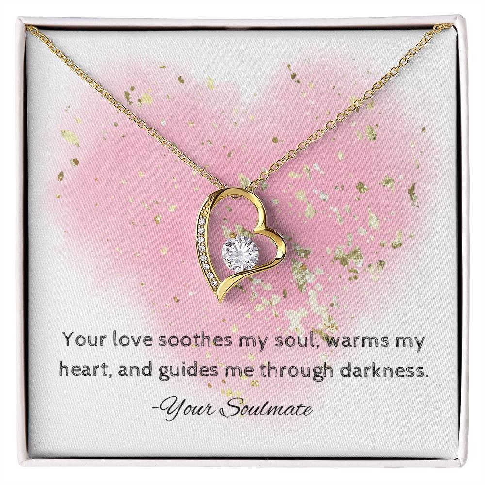 Forever Love Necklace Pendant Gift For Soulmate - Camili Bel Creations Gift Shop