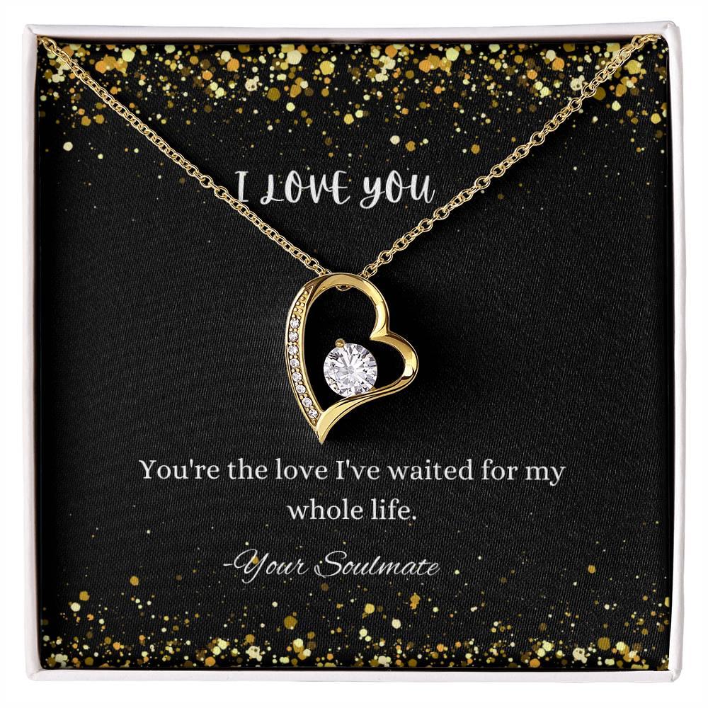 Forever Love Necklace Pendant Gift For Soulmate - Camili Bel Creations Gift Shop