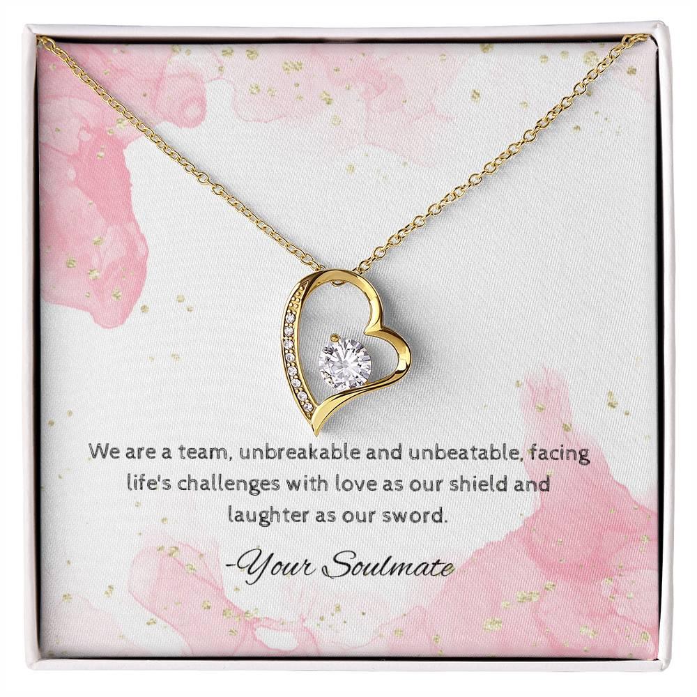 Forever Love Necklace Pendant Gift For Soulmate - Camili Bel Creations Gift Shop
