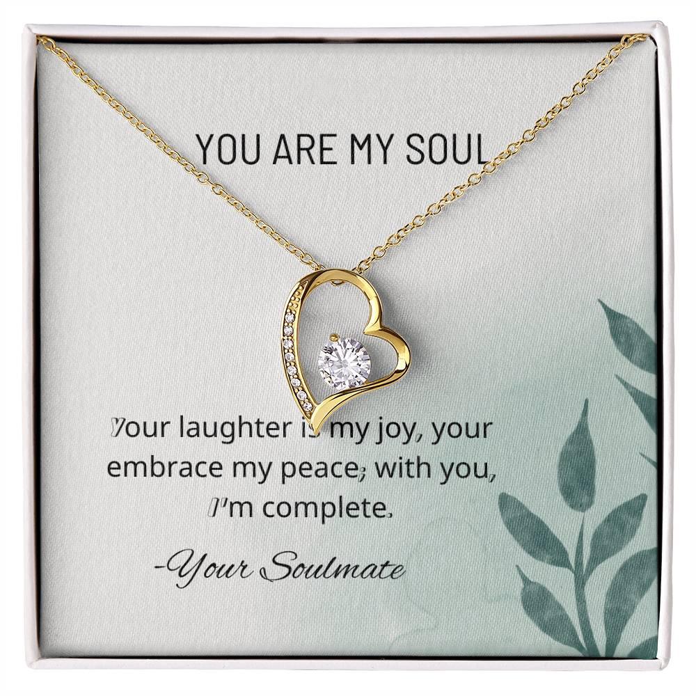 Forever Love Necklace Pendant Gift For Soulmate - Camili Bel Creations Gift Shop