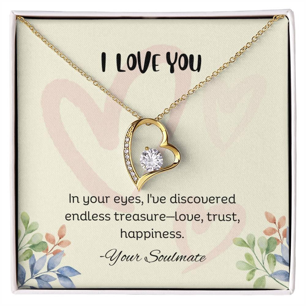 Forever Love Necklace Pendant Gift For Soulmate - Camili Bel Creations Gift Shop