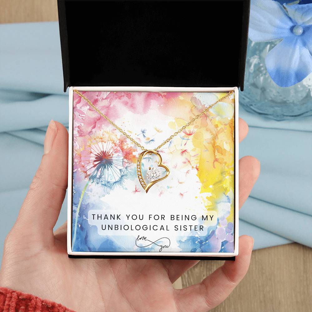 Bonus Sister - Forever Love Necklace - Camili Bel Creations Gift Shop