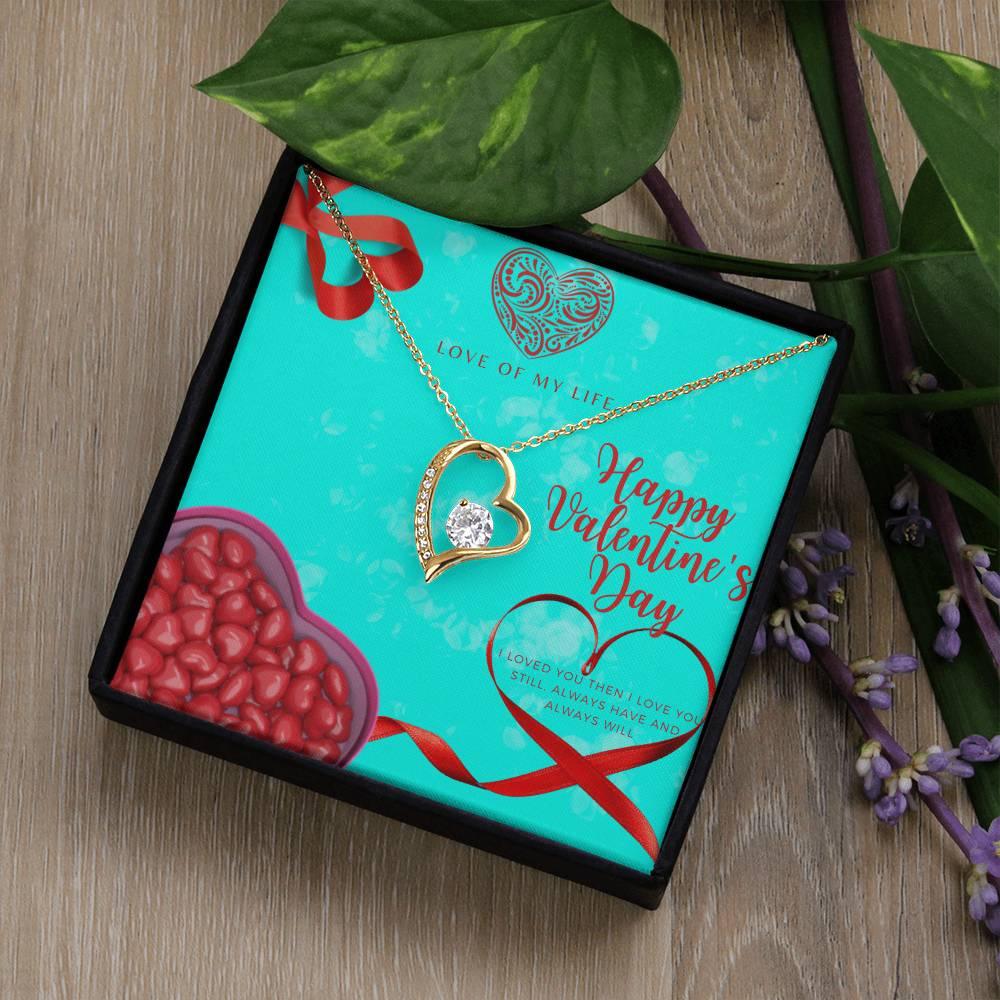 Forever Love Necklace for the Love of your Love - Happy Valentine's Day - Camili Bel Creations Gift Shop